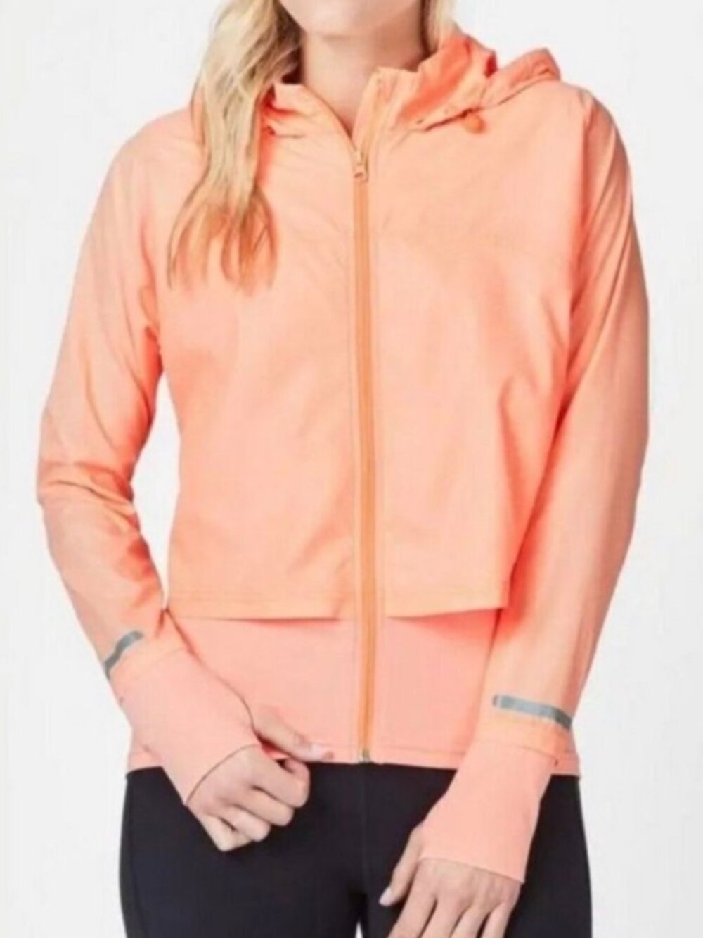 Sweaty Betty Fast Track Running Jacket, Double Layer, Hidden Hood - Women Medium